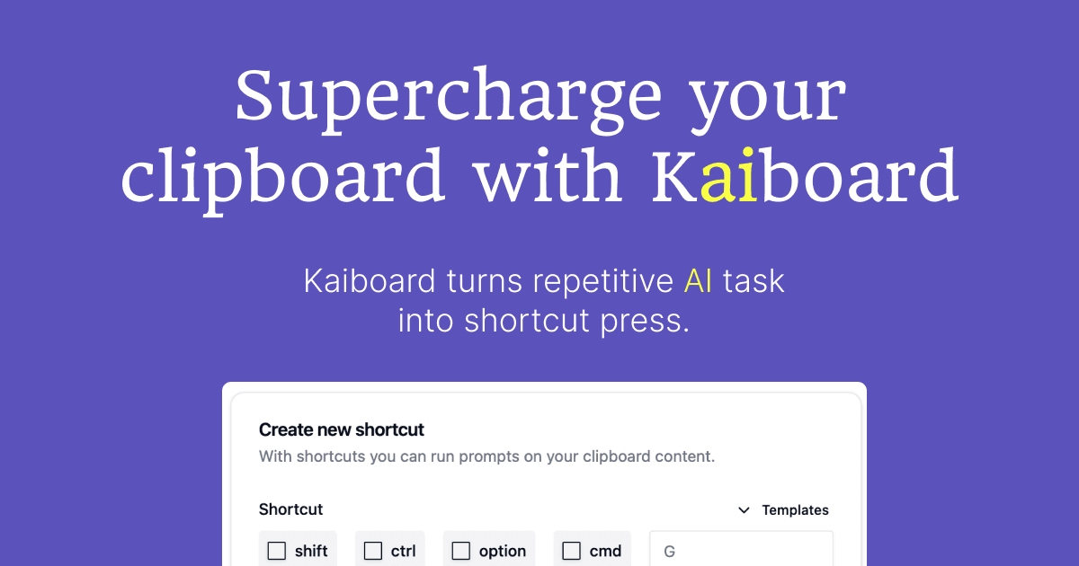 Kaiboard
